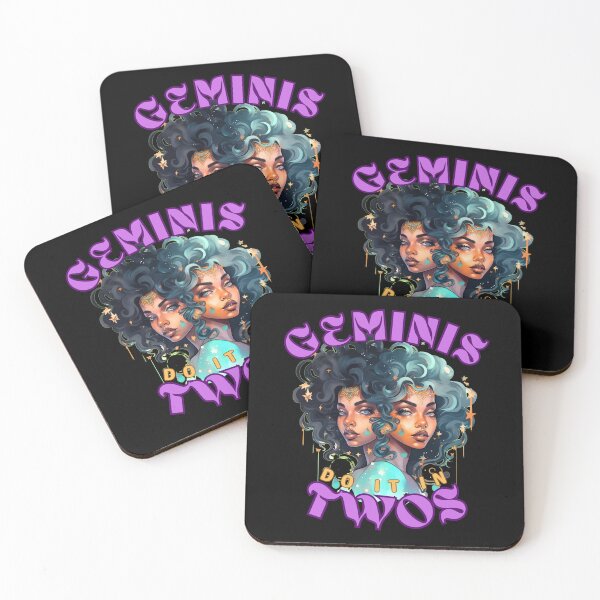 Item preview, Geminis Do It In Twos. gemini season designed and sold by ZodiacWonders.