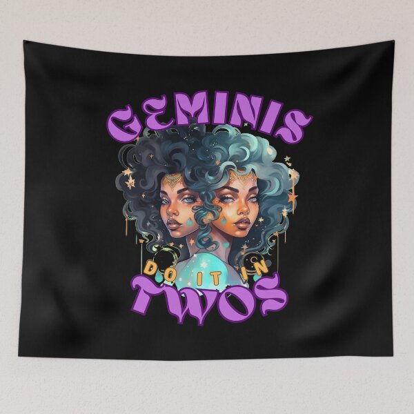 Item preview, Geminis Do It In Twos. gemini season designed and sold by ZodiacWonders.