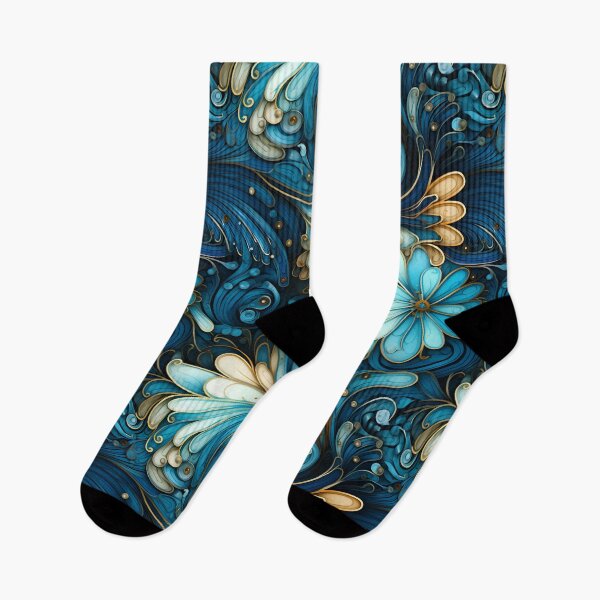 Item preview, Art Nouveau Inspired Seashell Swirls in Radiant Hues designed and sold by polonuim210.