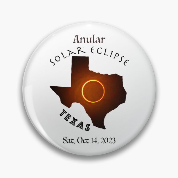 Item preview, Texas Anular Solar Eclipse 2023 designed and sold by Kuetspal-Lin.