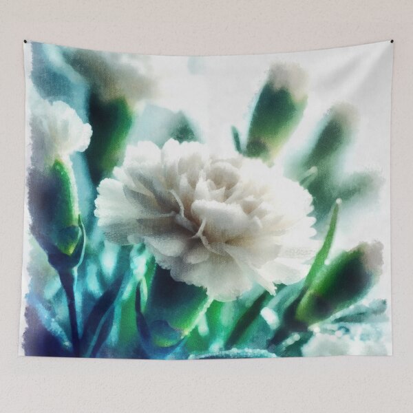 Item preview, White Carnation designed and sold by VANWANSHOP.