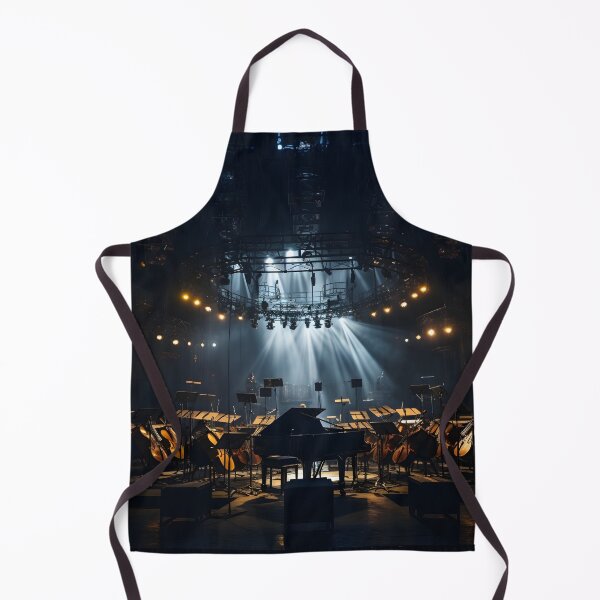 Item preview, orchestra lighted stage music print designed and sold by dcrc.