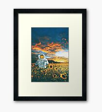 In einer weit entfernten Galaxie Gerahmtes Wandbild