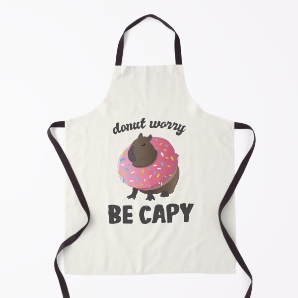 Item preview, Cute Donut Capybara - Donut Worry Be Capy designed and sold by Marzuqi Che Rose.