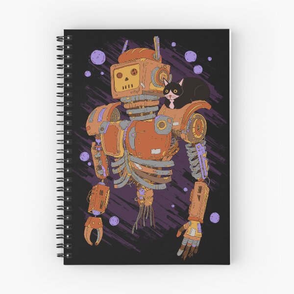 Item preview, Robot & Cat [DARK version] designed and sold by tk72.