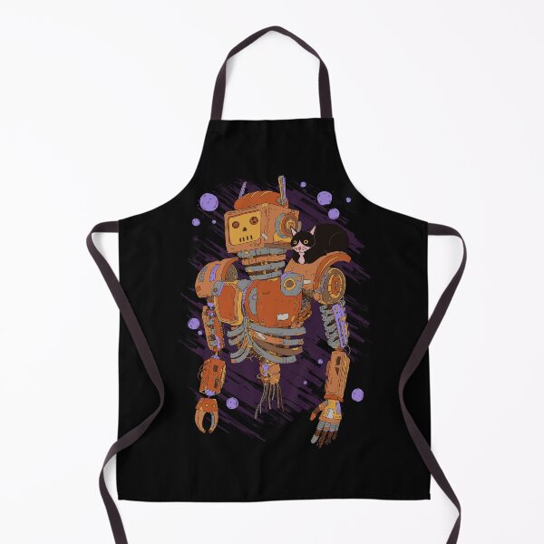 Item preview, Robot & Cat [DARK version] designed and sold by tk72.