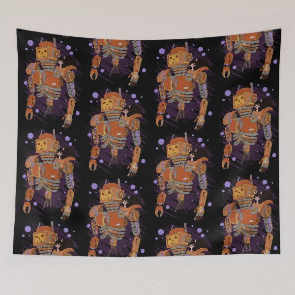 Item preview, Robot & Cat [DARK version] designed and sold by tk72.