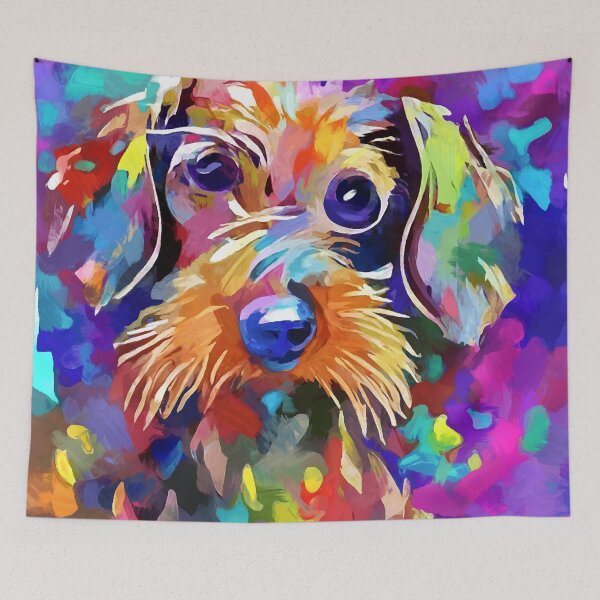 Item preview, Wire Haired Dachshund 4 designed and sold by ChrisButler.