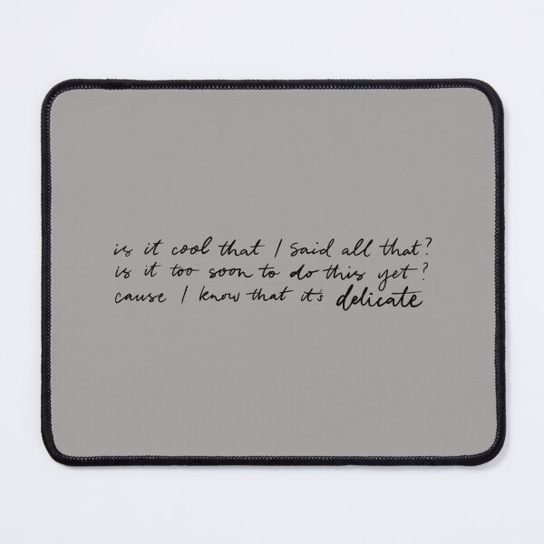 Item preview, Delicate lyrics designed and sold by cranberryrose22.