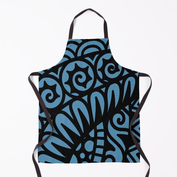 Item preview, Blue and Black underwater Shell. Maori Wavy- swirl art. by Mill2023 designed and sold by Mill2023.