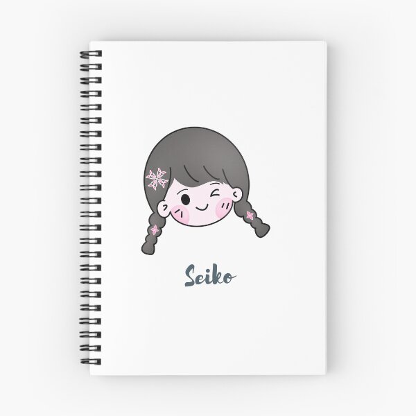 Item preview, A cute young girl with two braids named Seiko. designed and sold by Mysepdesign.