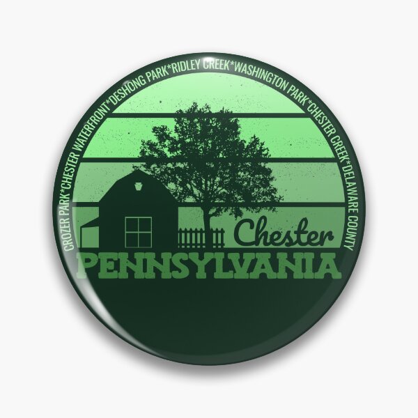 Item preview, Chester Pennsylvania Sunset Retro Vintage Local Pride Logo designed and sold by CRHPOD20.
