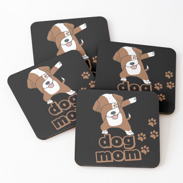 Item preview, Dog Mom's Footprint Covering Her Eyes designed and sold by Miya-ArtShop.