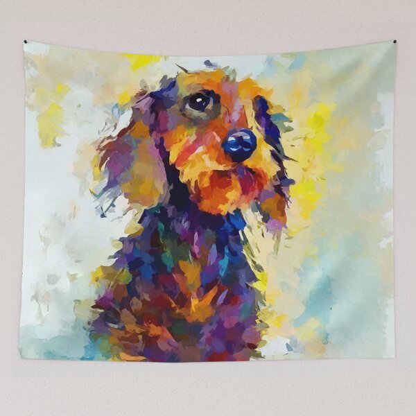 Item preview, Wire Haired Dachshund 6 designed and sold by ChrisButler.