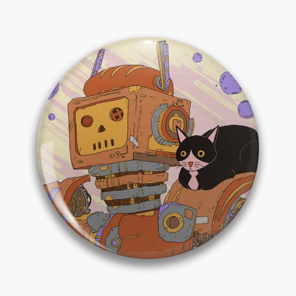 Item preview, Robot & Cat [LIGHT version] designed and sold by tk72.