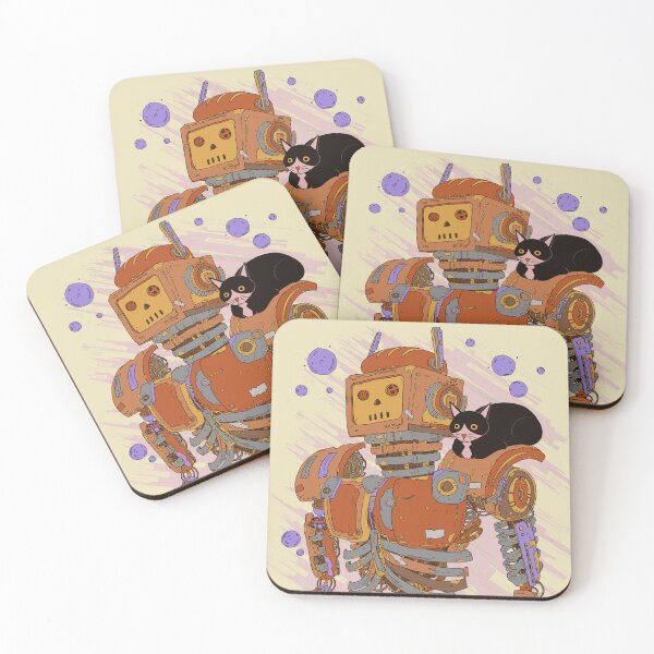 Item preview, Robot & Cat [LIGHT version] designed and sold by tk72.