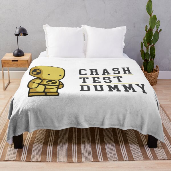 Item preview, Crash Test Dummy Baby Yellow Safety Testman with Black Dark Text and Yellow Line Separated designed and sold by activlifewear.