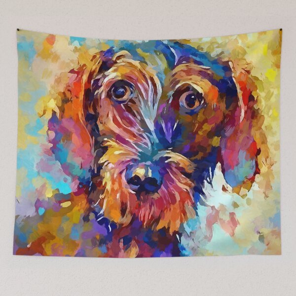 Item preview, Wire Haired Dachshund 7 designed and sold by ChrisButler.