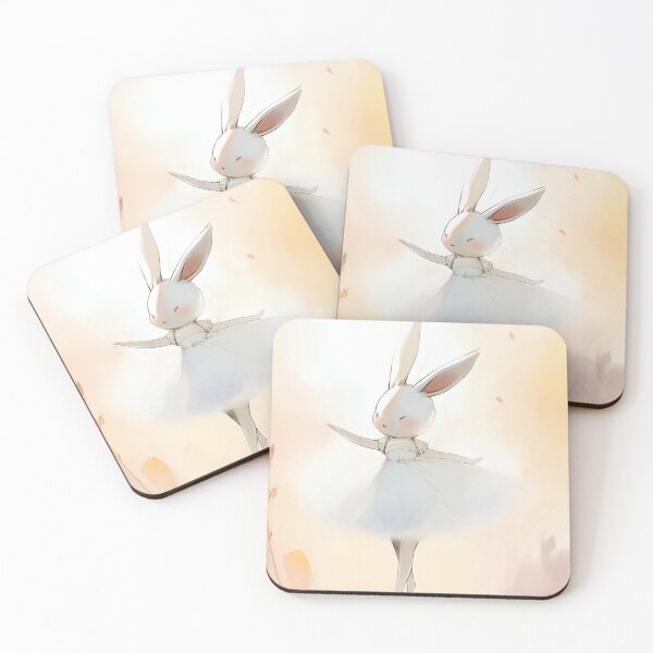 Item preview, Boho Bunny Ballerinas  designed and sold by Cosmic-Canvases.