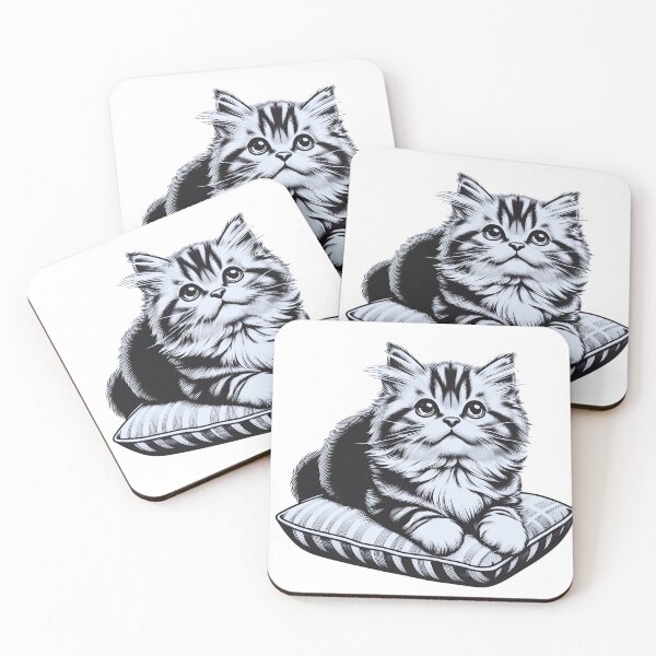 Item preview, Purr-fectly Adorable: Black Cat Edition designed and sold by JAMESAMORN.