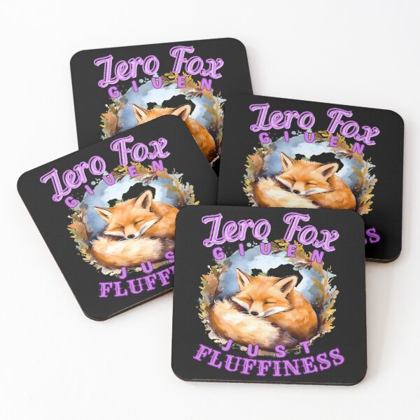 Item preview, Zero Fox Given, Just Fluffiness. realistic fox designed and sold by FoxVibes.
