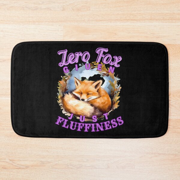 Item preview, Zero Fox Given, Just Fluffiness. realistic fox designed and sold by FoxVibes.