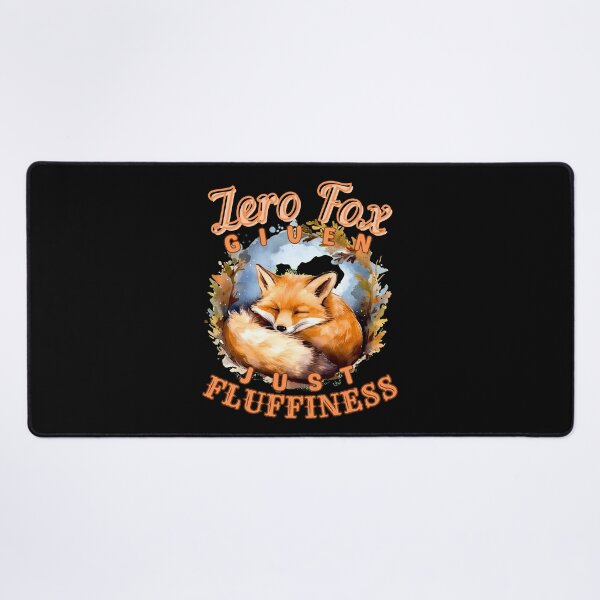 Item preview, Zero Fox Given, Just Fluffiness. fox portrait designed and sold by FoxVibes.