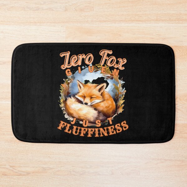 Item preview, Zero Fox Given, Just Fluffiness. fox portrait designed and sold by FoxVibes.