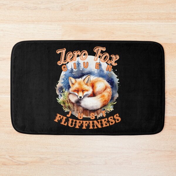 Item preview, Zero Fox Given, Just Fluffiness. fox watercolor designed and sold by FoxVibes.