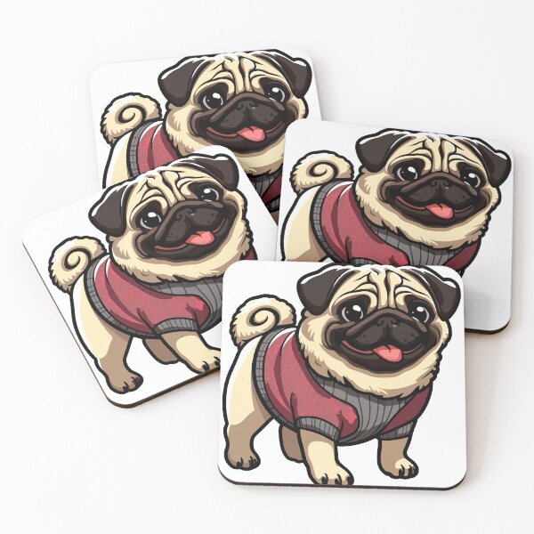 Item preview, Sophia the Pug dog designed and sold by TheAwesomeBox.