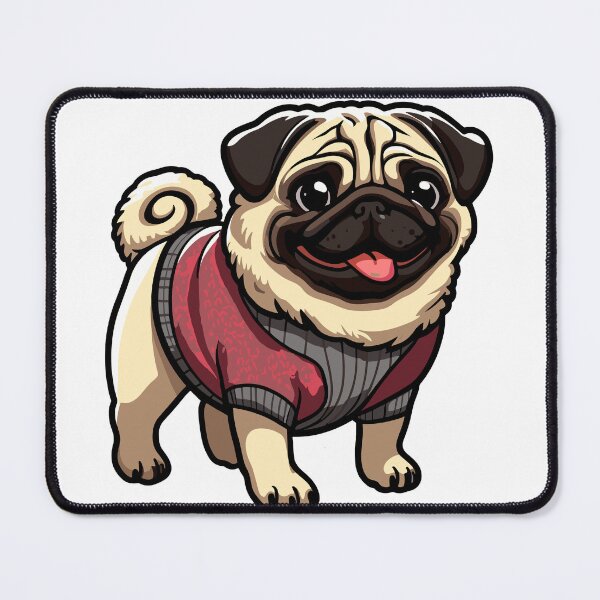 Item preview, Sophia the Pug dog designed and sold by TheAwesomeBox.