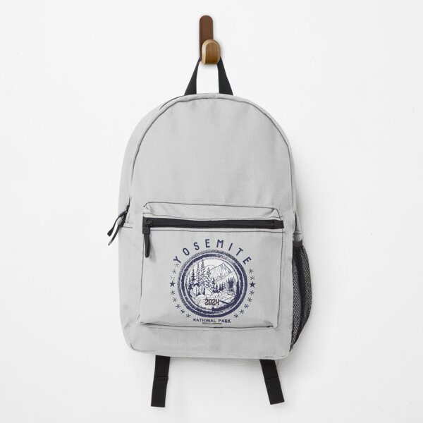 Item preview, Yosemite National Park Vintage Design Sierra Nevada California designed and sold by WanderQuestCo.