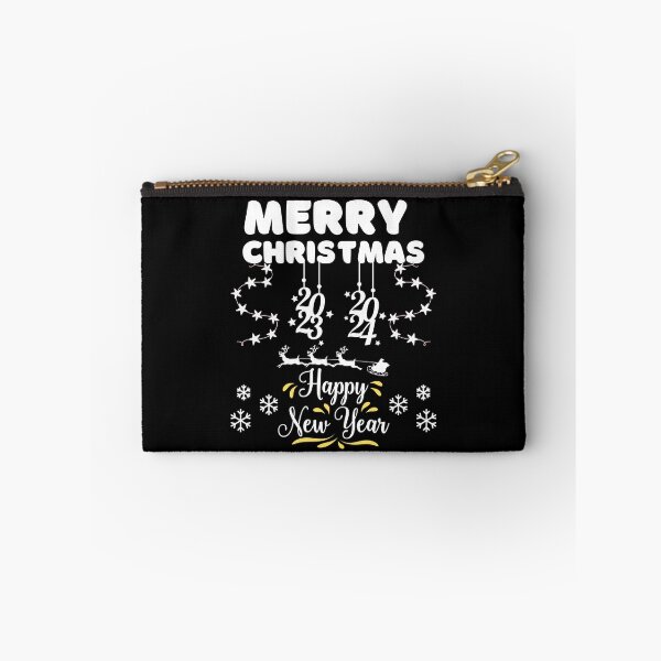 Item preview, Merry Christmas and Happy New Year 2023 -2024 White design designed and sold by Verle-art.