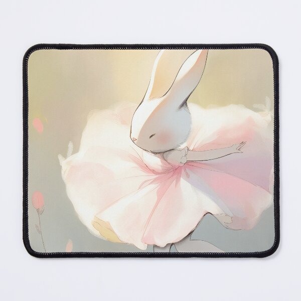 Item preview, Boho Bunny Ballerina B designed and sold by Cosmic-Canvases.