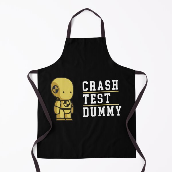 Item preview, Crash Test Dummy Baby Yellow Safety Testman with White Light Text and Yellow Line Separated designed and sold by activlifewear.