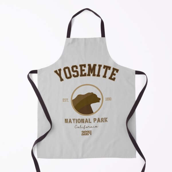 Item preview, Yosemite National Park Vintage Design Sierra Nevada California designed and sold by WanderQuestCo.