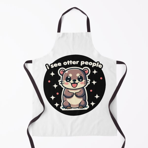 Item preview, Cute Kawaii Funny I See Otter People designed and sold by wingstar.