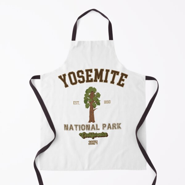 Item preview, Yosemite National Park Vintage Design Sierra Nevada California designed and sold by WanderQuestCo.