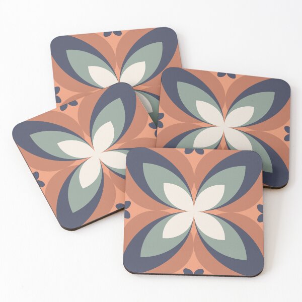 Item preview, Mid Century Mod stylized floral designed and sold by FrancesPoff.