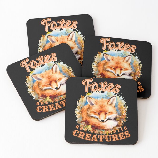 Item preview, Foxes Are Fantastic Creatures. fox portrait designed and sold by FoxVibes.