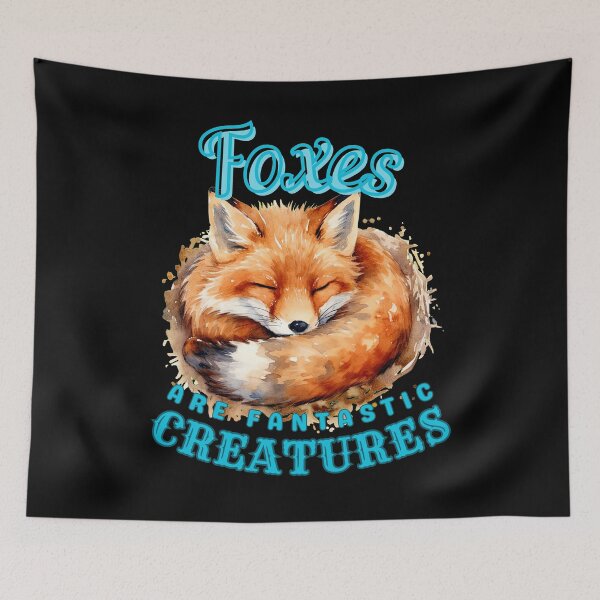 Item preview, Foxes Are Fantastic Creatures. snow fox designed and sold by FoxVibes.