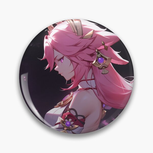 Item preview, Yae miko genshin impact art designed and sold by Shineamv.
