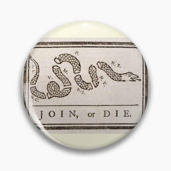 Item preview, Join, or Die designed and sold by anathemawrath.