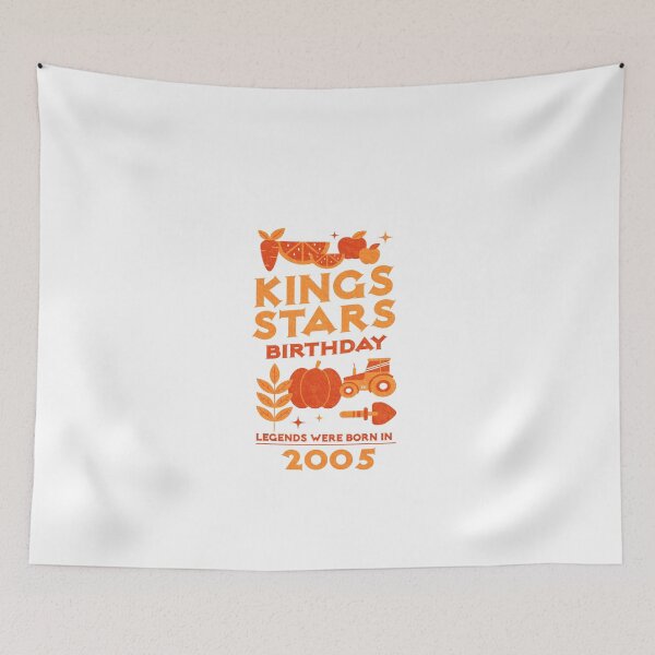 Item preview, Kings Stars Thanksgiving Birthday 2005 November December, All months Birthday, 18th Birthday Gift 18 years of Being Awesome Family Halloween kids Bday designed and sold by DjenShop.