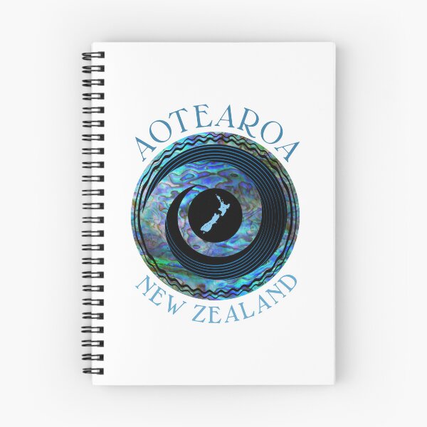 Item preview, NEW ZEALAND KIWI KORU RINGS PAUA designed and sold by Madjack Tees Kiwi SuperStore.