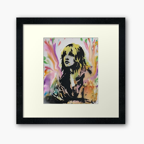 ‘Stevie Nicks’ Framed Art Print