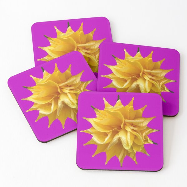 Item preview, Yellow Petals rose with Candy Pink trim by Iritof designed and sold by iritof.