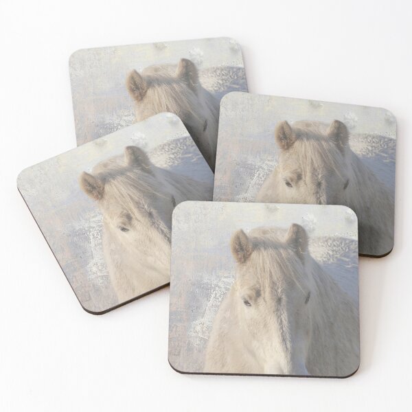 Item preview, White Pony 02 designed and sold by Elisabeth Lucas.
