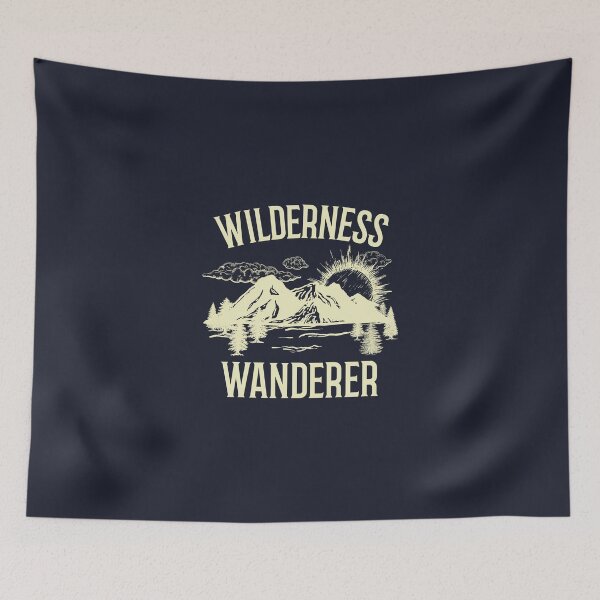 Item preview, Wilderness Wanderer Outdoor Camping designed and sold by 49Designs-co.