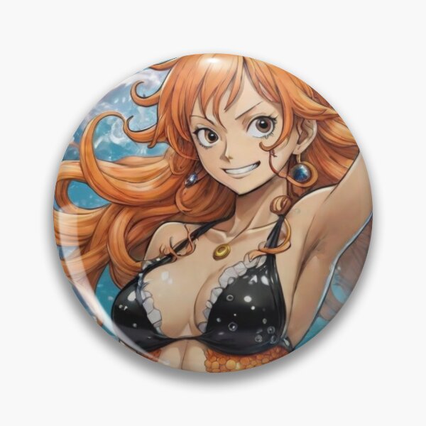 Item preview, Nami Mermaid Bubbles One Piece designed and sold by BlueJacketSword.